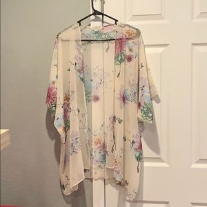 Floral kimono